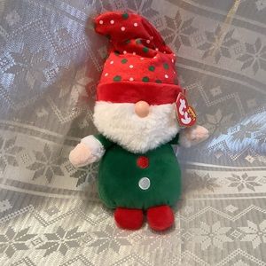 Ty Beanie Boos Gnolan Gnome Plush Christmas 2023